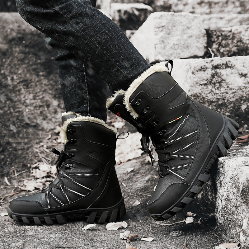 Damen Winterstiefel mit rutschfester Sohle und isolierendem Futter Drune