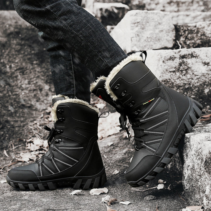 Damen Winterstiefel mit rutschfester Sohle und isolierendem Futter Drune