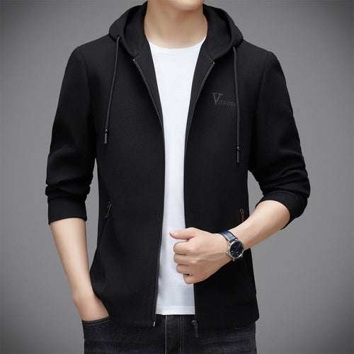 Herren modische Sweatjacke mit praktischen Taschen und lässigem Schnitt Drune
