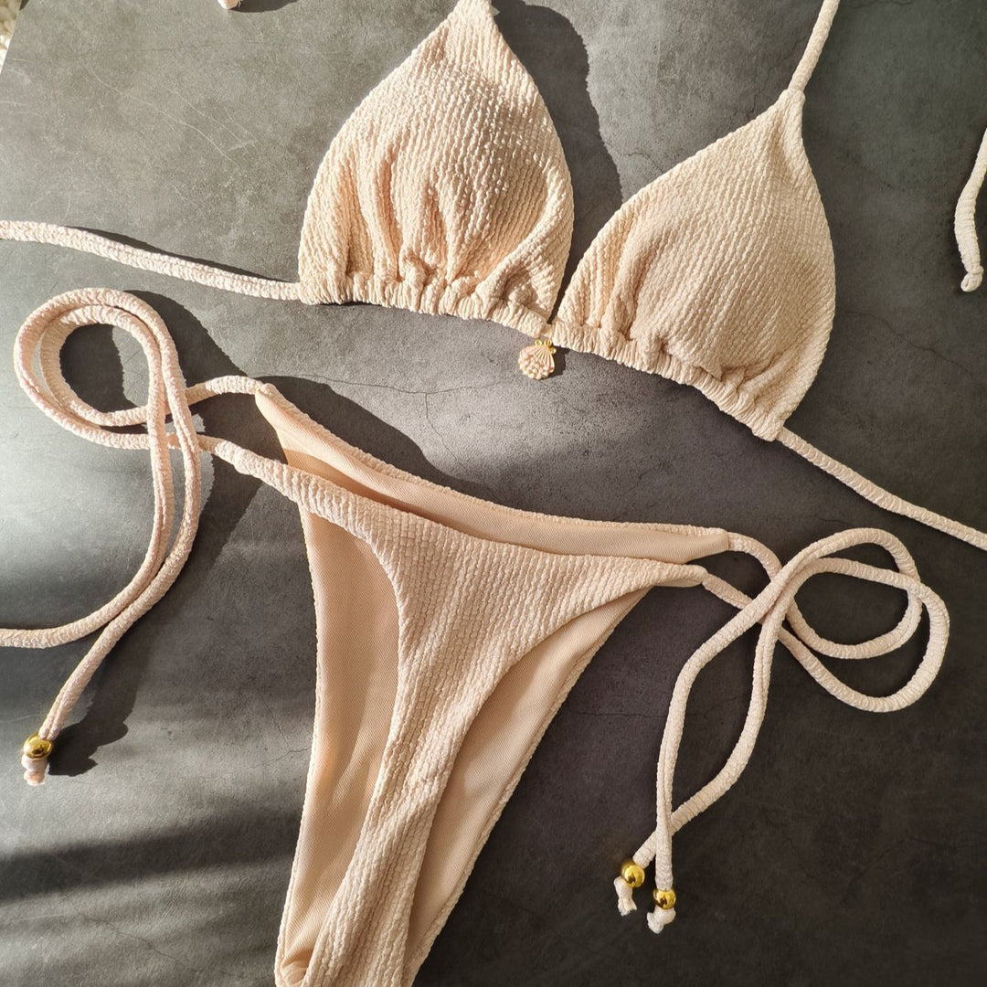 Damen Triangel-Bikini mit raffinierten Details Drune