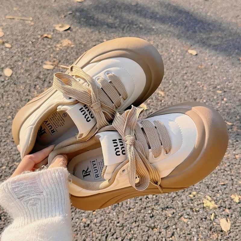 Damen Plattform-Sneaker mit komfortabler Polsterung und trendigem Design Drune