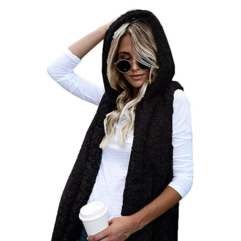 Damen Fleece Weste mit offenem Design und praktischen Taschen Drune