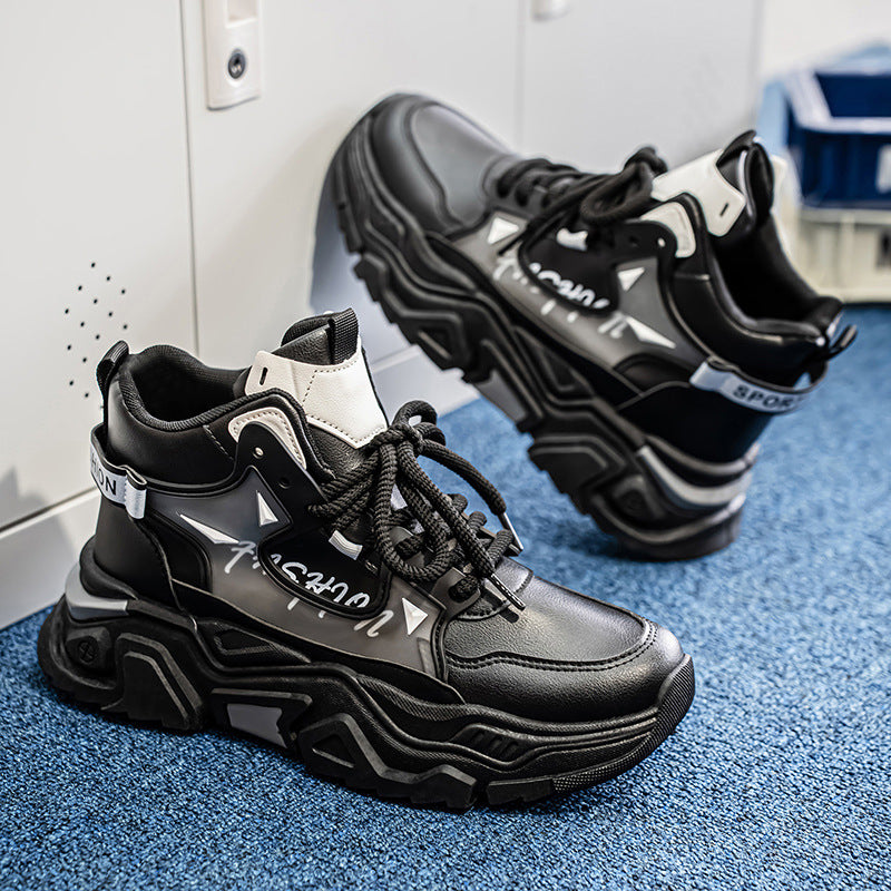 Damen modische High-Top Sneakers mit innovativem Design und stabiler Sohle Drune