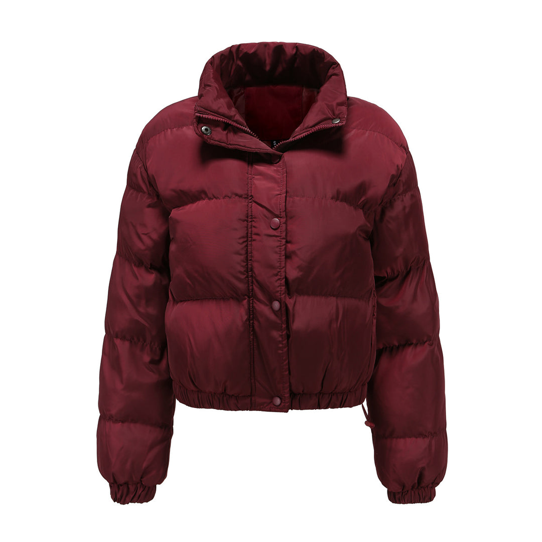 Damen modische kurz geschnittene Steppjacke Drune
