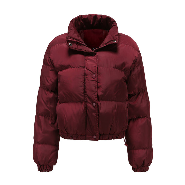 Damen modische kurz geschnittene Steppjacke Drune