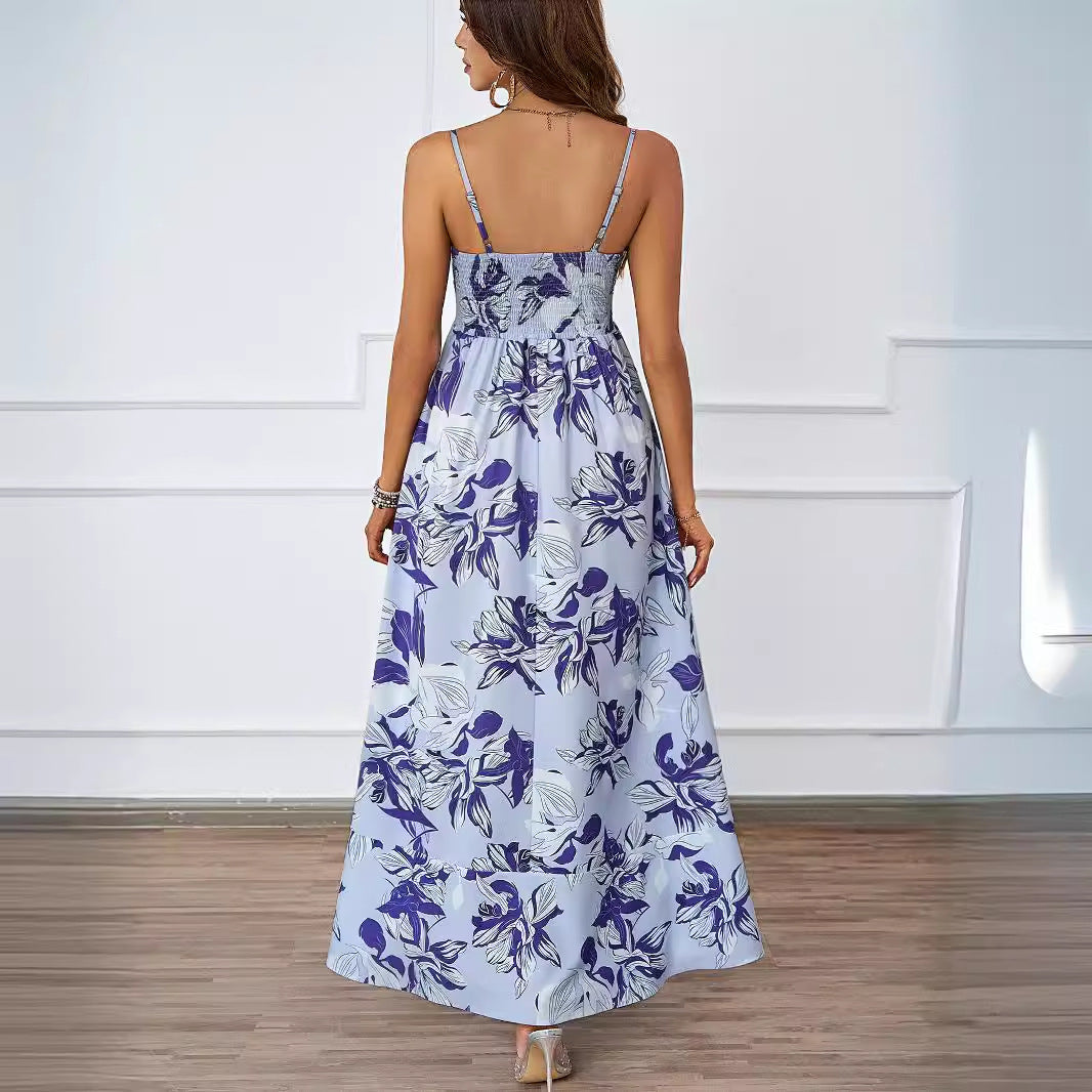 Damen Maxikleid mit grafischem Muster Drune