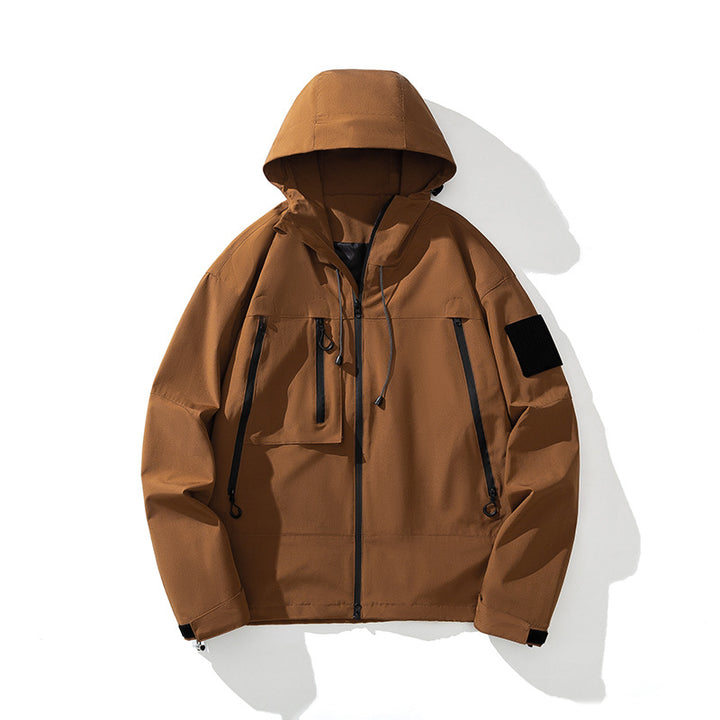 Herren technische Multifunktionsjacke mit praktischen Taschen Drune