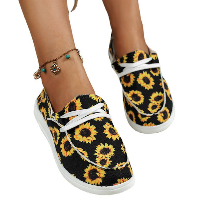 Damen  lässige Leinen-Slipper mit gepolstertem Memory-Fußbett und rutschfester Flexsohle Drune