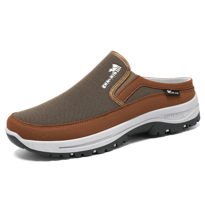 Herren nan atmungsaktiver Outdoor Clog-Slipper mit Memory-Fußbett Drune