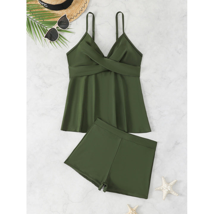 Damen Tankini-Set mit zauberhaften Punkten und modischem Schnitt Drune