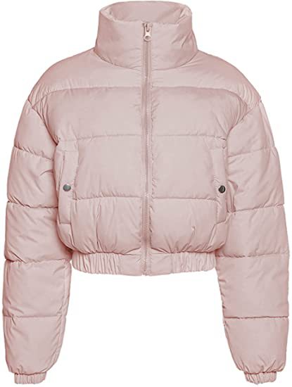 Damen Steppjacke mit hohem Kragen und kürzerem Schnitt Drune