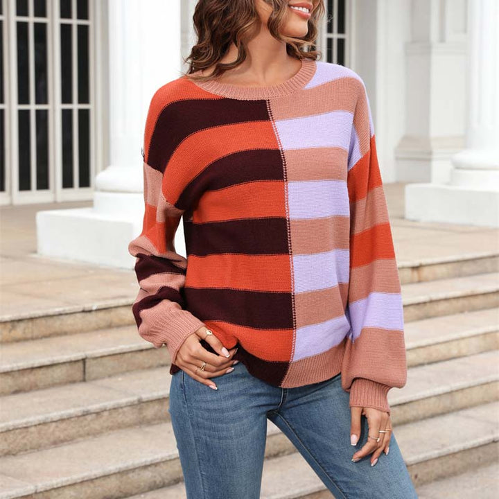 Drune | Gestreifter Strickpullover für Stilvolle Outfits