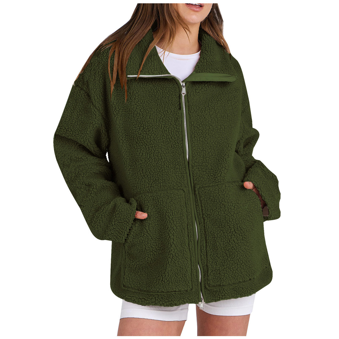 Damen Gemütlicher Fleece-Hoodie Drune