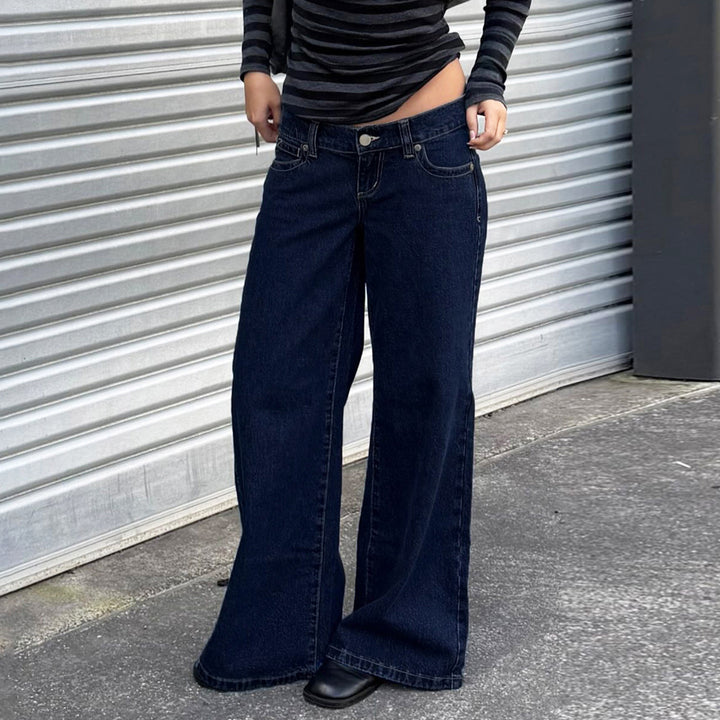 Damen Weite Jeans im lässigen Schnitt Drune