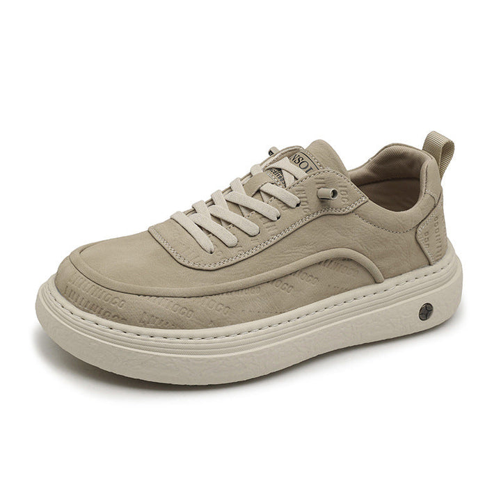 Damen Komfortable Sneakers aus hochwertigem Leder mit dämpfender Laufsohle Drune