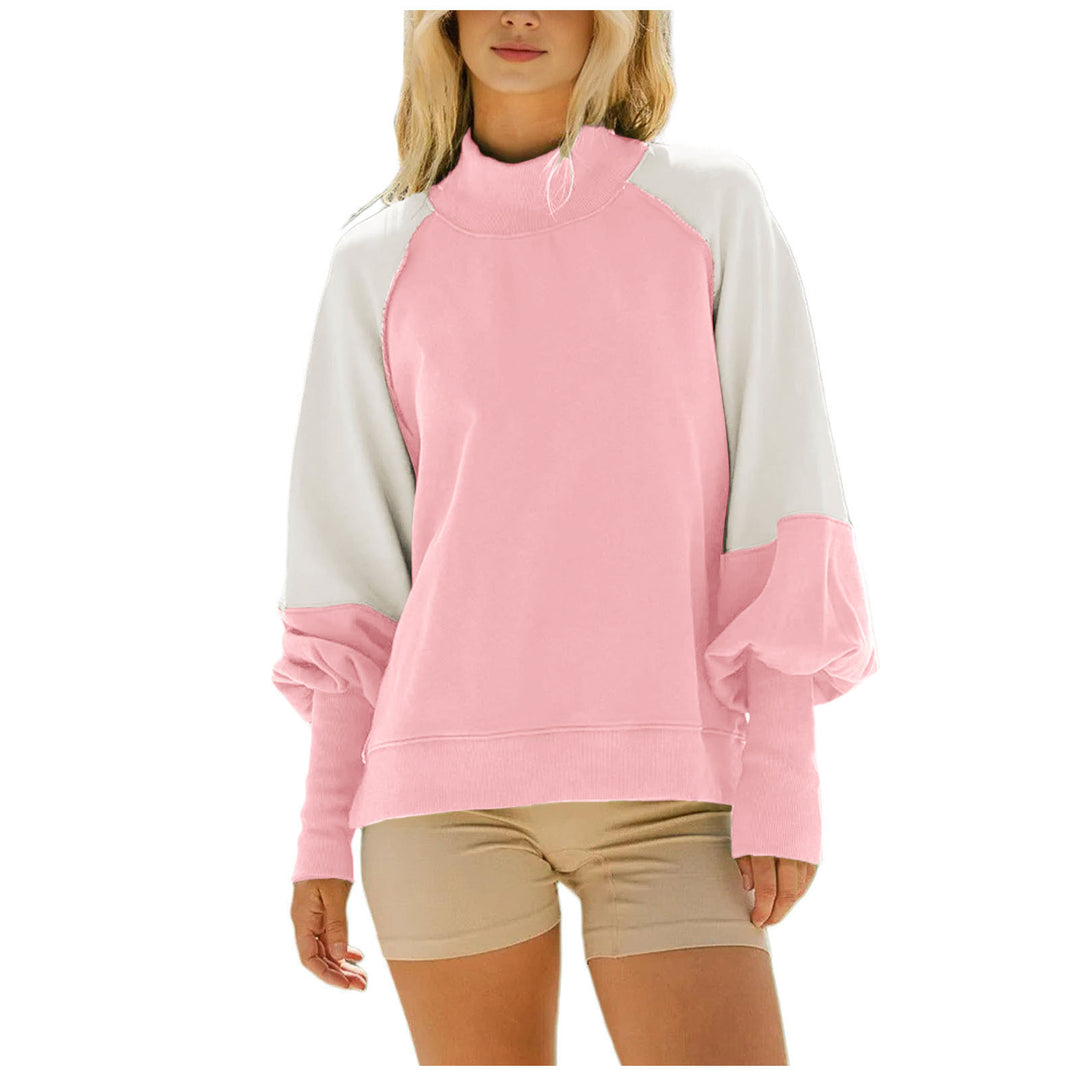 Damen sportlicher Sweatshirt mit Raglanärmeln Drune