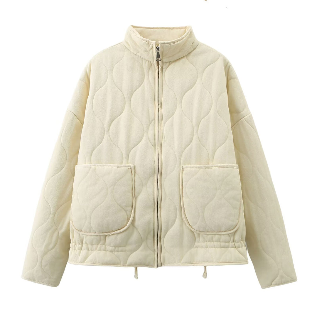 Femme Stepp Utility-Jacke mit Übergroßen Taschen Drune