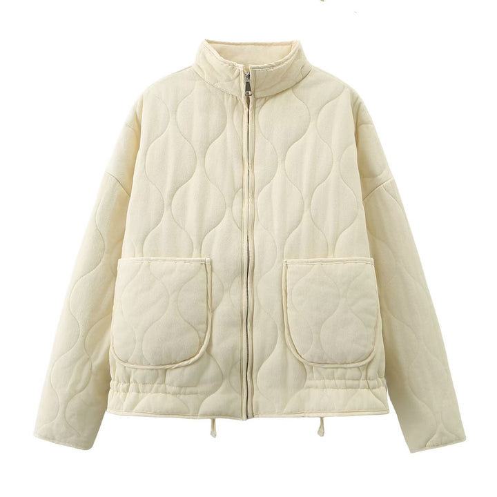 Femme Stepp Utility-Jacke mit Übergroßen Taschen Drune