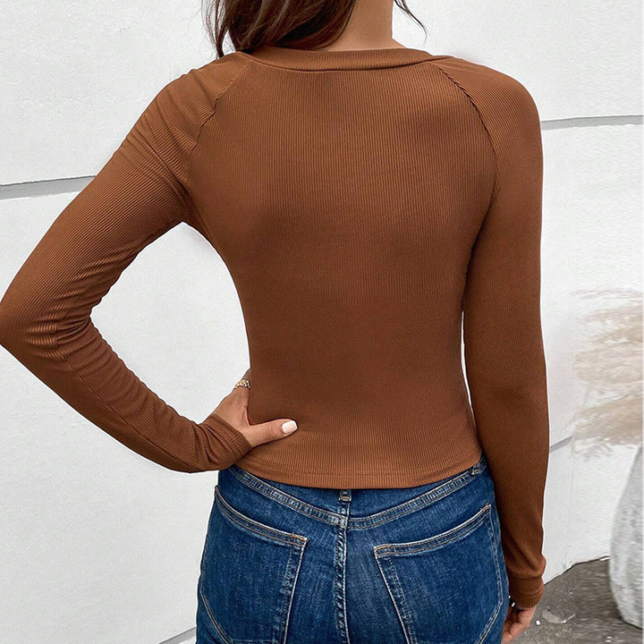 Damen eleganter Body mit modischem Kettendetail Drune