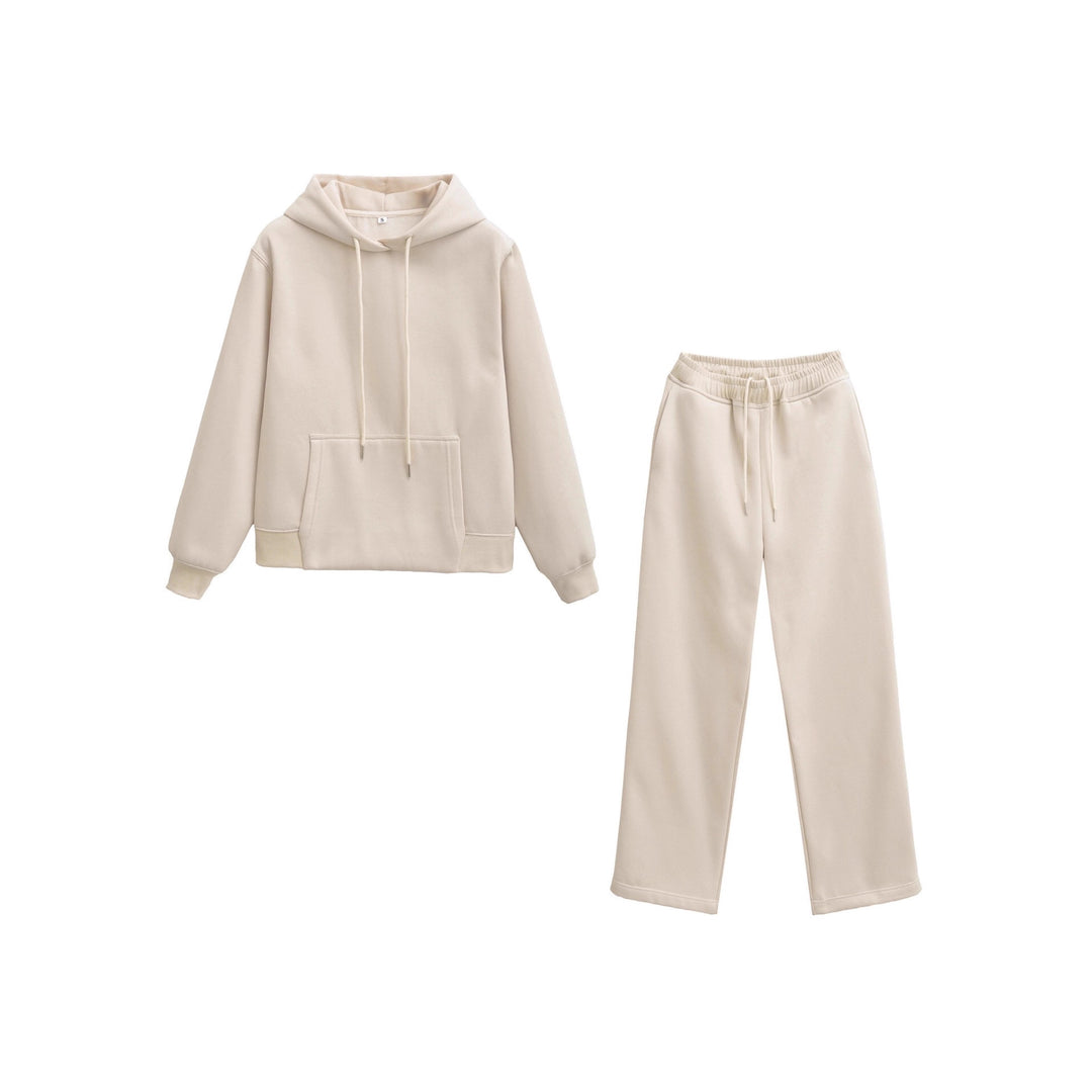 Damen lässiges Hoodie-Set mit bequemen Jogginghosen Drune