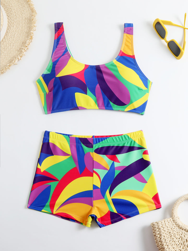 Damen Bikini-Set mit floralem Muster und komfortabler Passform Drune