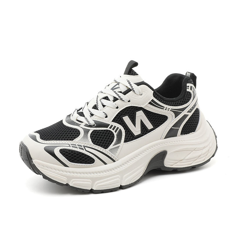 Damen Sportliche Laufschuhe mit atmungsaktivem Mesh-Obermaterial und dämpfender Sohle Drune