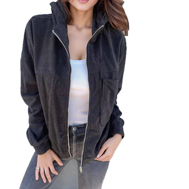 Damen Freizeitjacke aus feinem Cord Drune