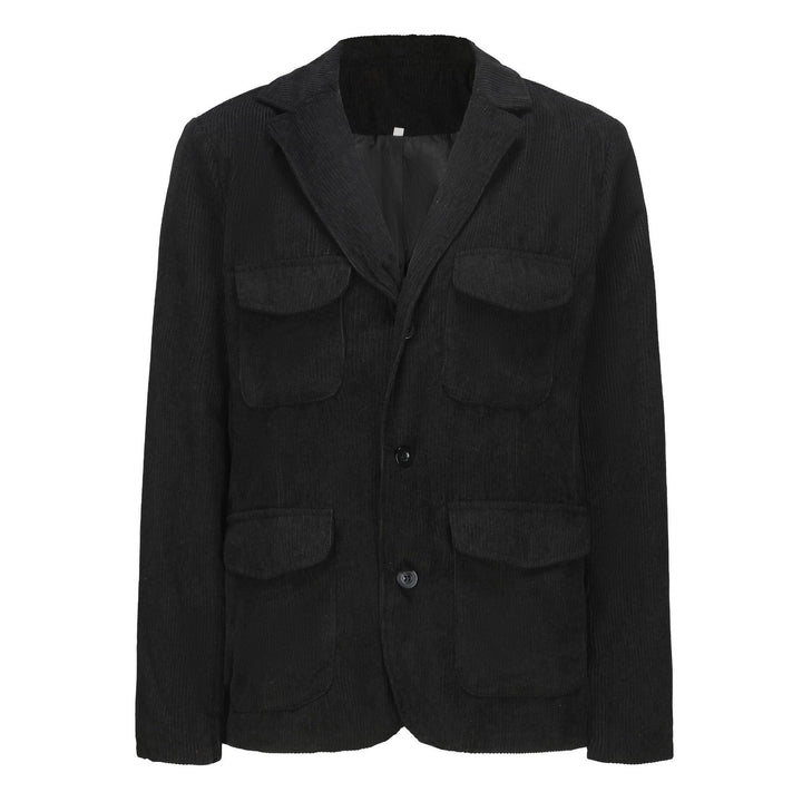 Herren leichte Cordjacke mit praktischen Taschen und modernem Design Drune