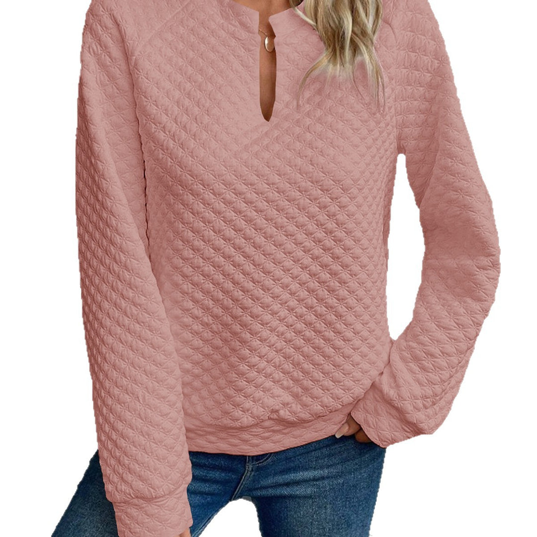 Damen Sweatshirt mit strukturiertem Design Drune