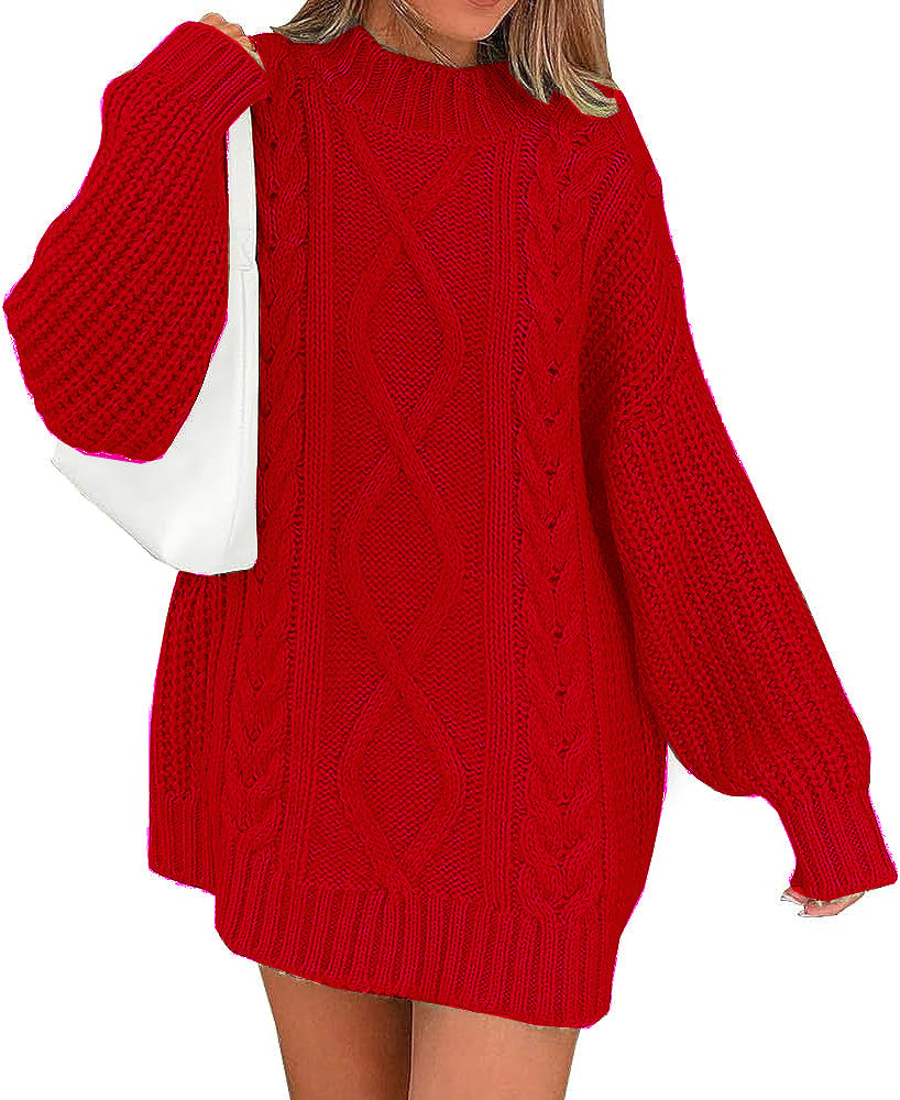 Damen Strickpullover mit oversized Schnitt Drune