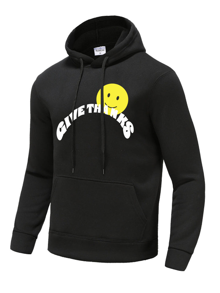 Herren Kapuzenpullover mit inspirierendem Print Drune