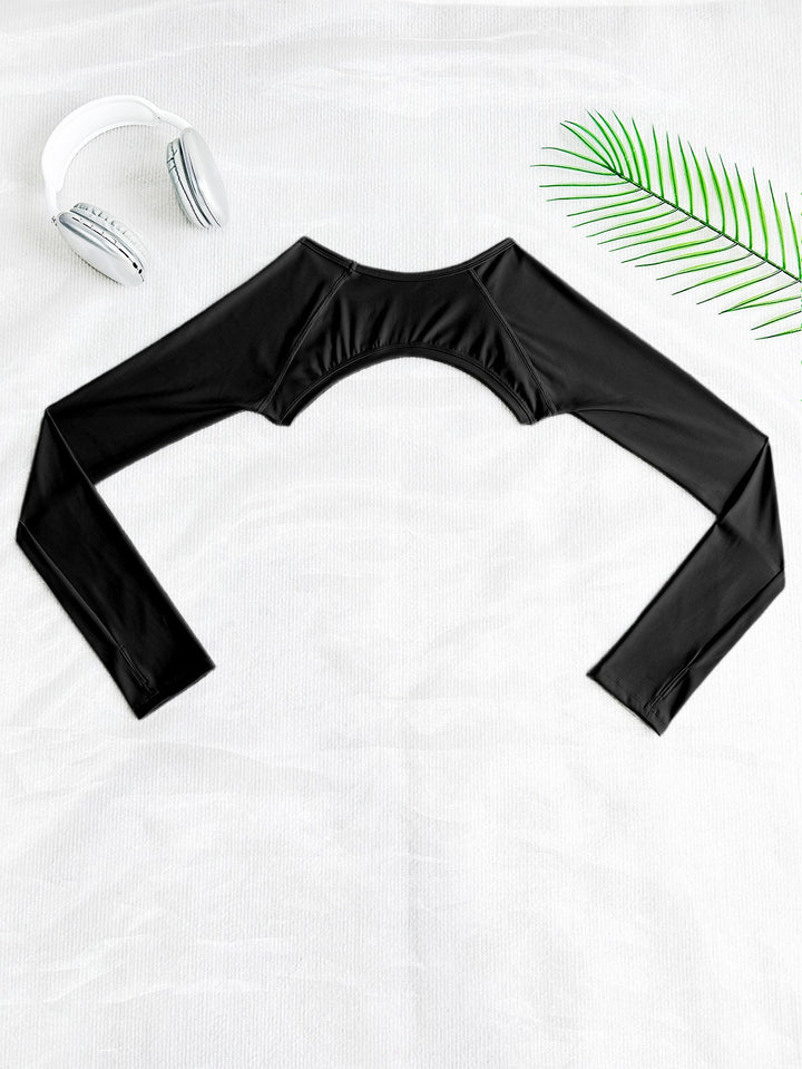 Damen Sportlicher Bikini-Oberteil mit schmalen Trägern Drune