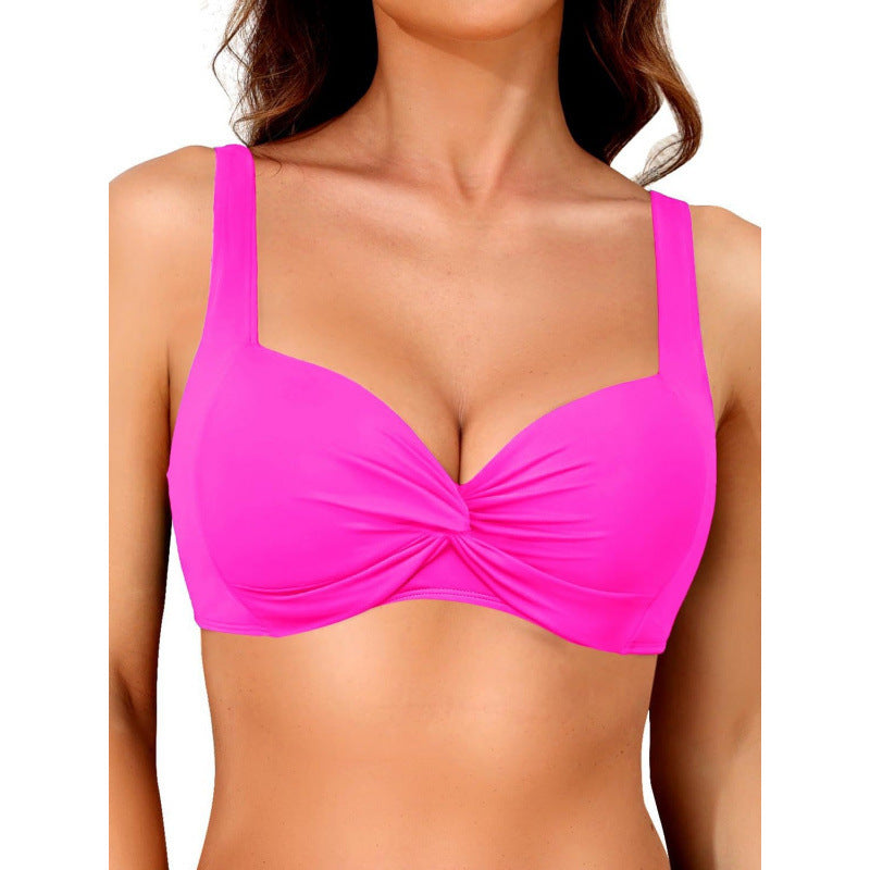 Damen Sportliches Bikinioberteil mit modischem Twist-Design Drune