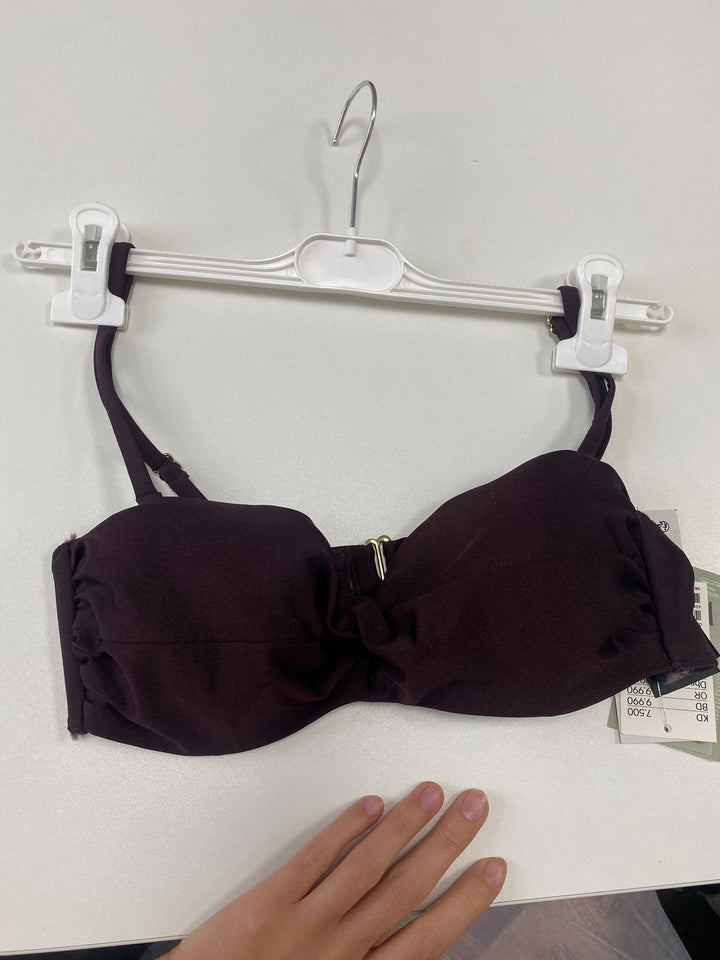 Damen Bandeau-Bikinioberteil mit Rüschendetails Drune