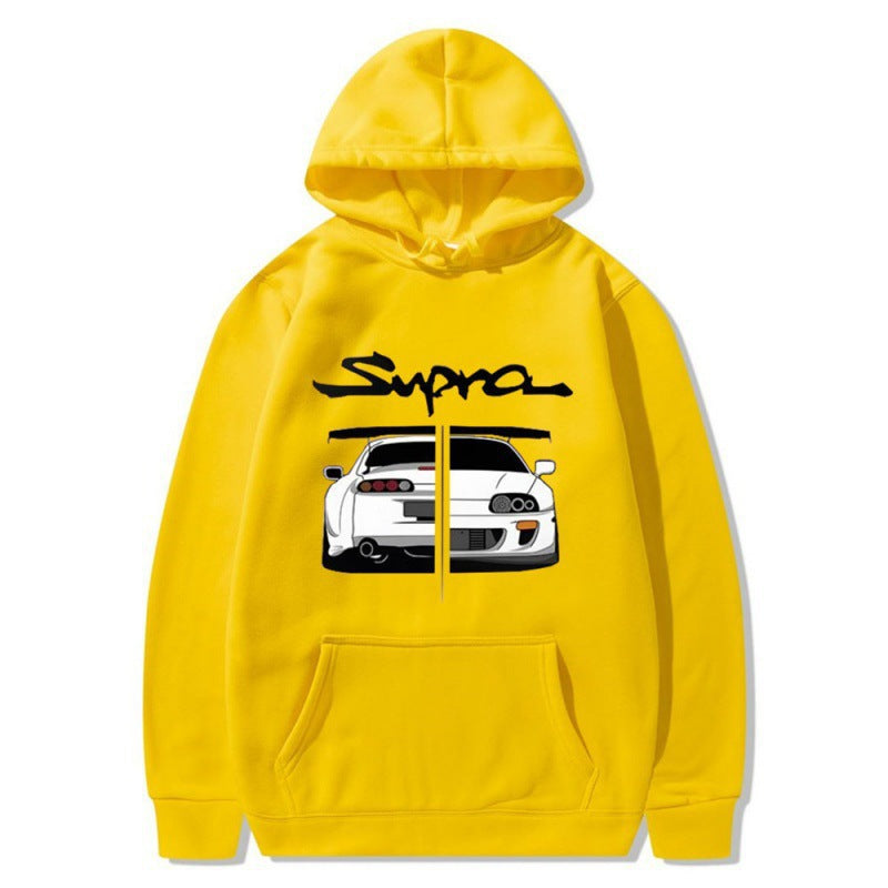 Damen Kapuzenpullover mit einzigartigem Design und bequemen Kängurutaschen Drune