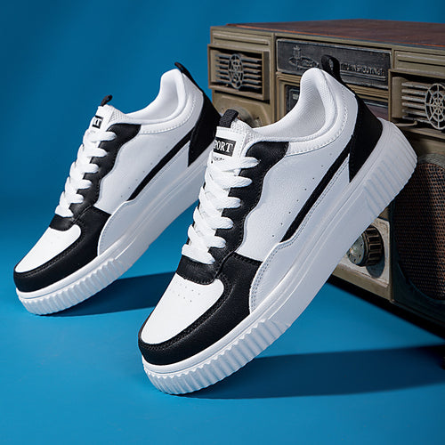 Damen nan Plateau-Sneaker mit besonders dicker Laufsohle und gepolstertem Komfortfußbett Drune