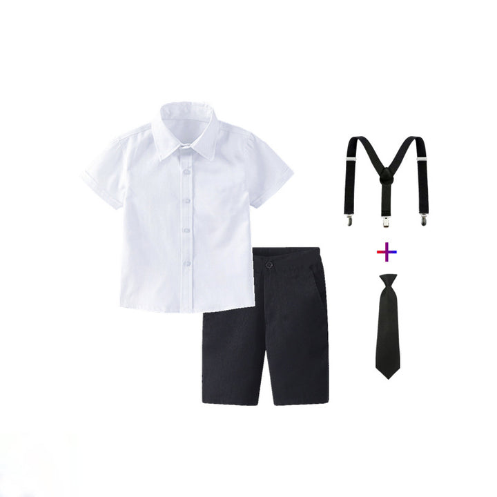 Unisex Elegant und bequemes Set aus Hemd und Shorts Drune