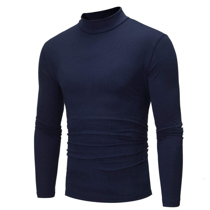 Herren turtleneck Langarmshirt Drune