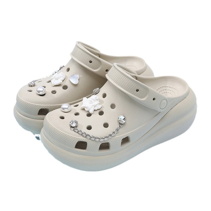Femme Dekorative Freizeit Clogs Drune
