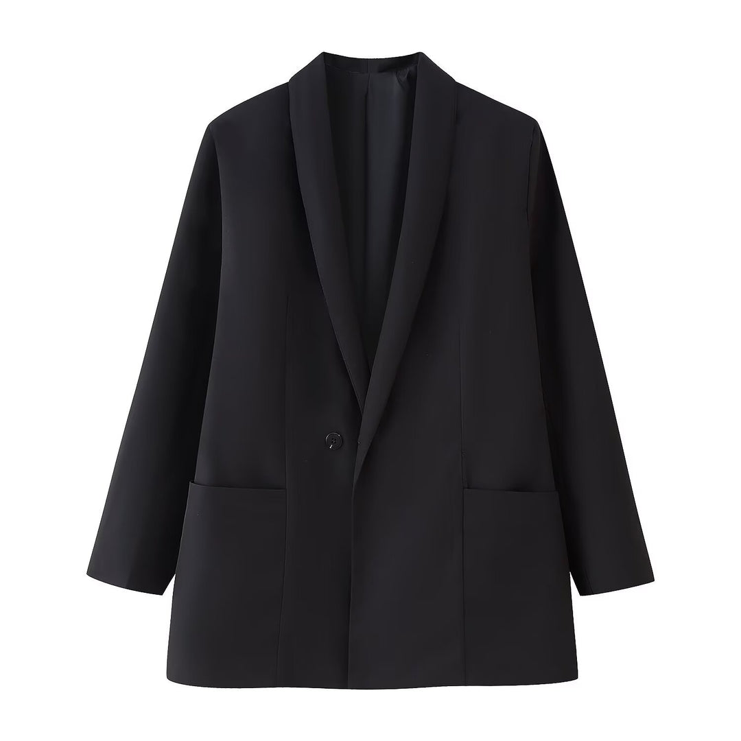 Damen Blazerjacke mit lässigem Schnitt Drune