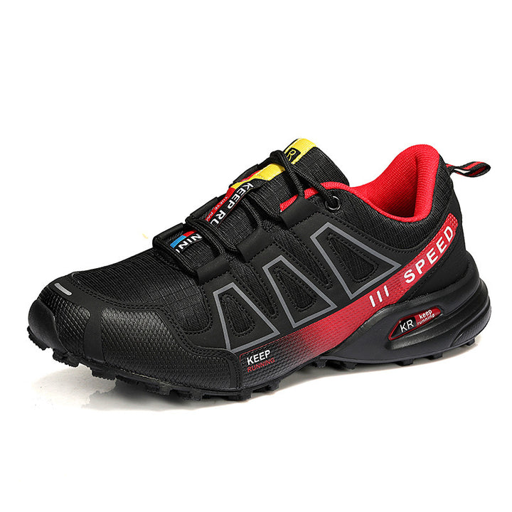 Herren nan robuster Trailrunning-Laufschuh mit stoßdämpfender EVA-Zwischensohle und griffiger Profillaufsohle Drune