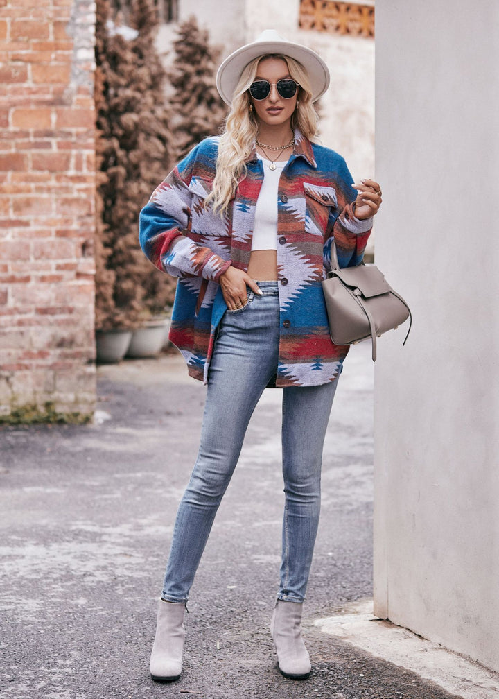Drune | Button-Down Shacket - Leichtgewicht Komfort - Baumwollmischung - Lässige Herbstschicht