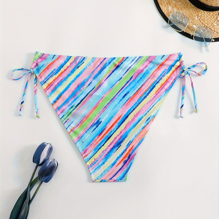 Damen Bikinihose mit seitlichen Bindebändern Drune