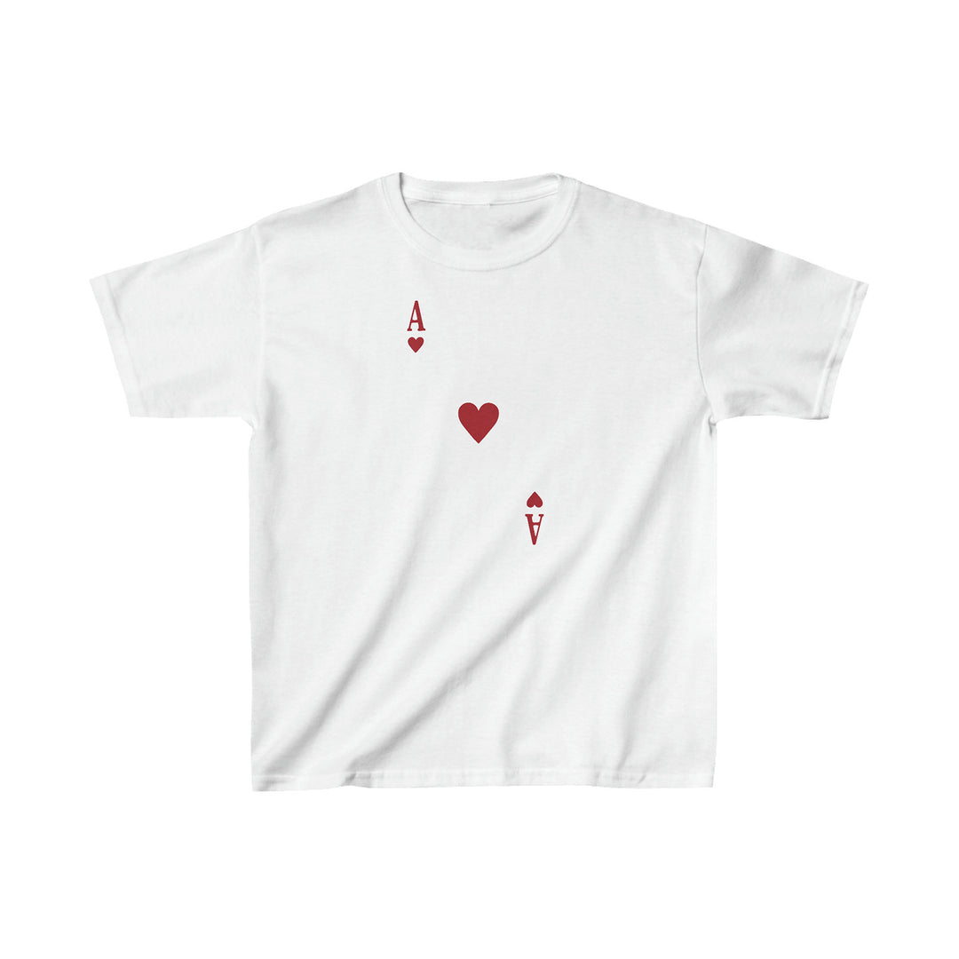 Damen T-Shirt mit verziertem Herz-Motiv Drune