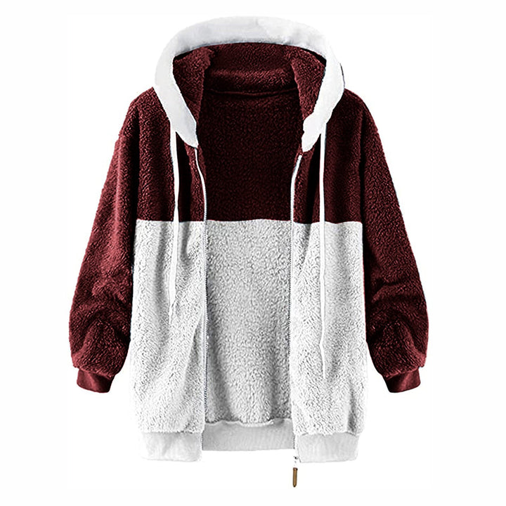 Drune | Sherpa Hoodie - Ultra-weiche Wärme - Kordelzug Kapuze - Lässiger Winterkomfort