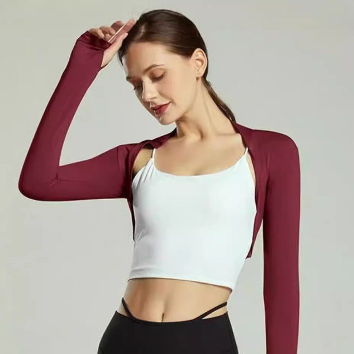 Damen elegante offene Strickjacke im sportlichen Stil Drune