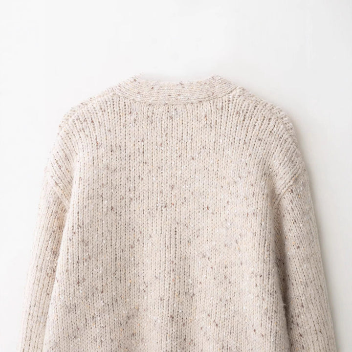 Damen Grobstrickcardigan Drune