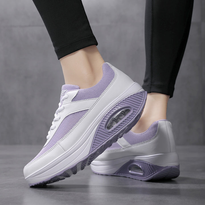 Herren nan ergonomischer Sportschuh mit Luftkammer stoßdämpfender Zwischensohle und atmungsaktivem Netzgewebe Drune