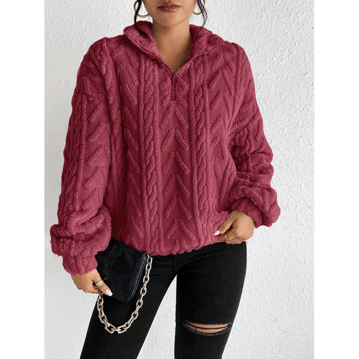 Damen Kuscheliger Kapuzenpullover Drune