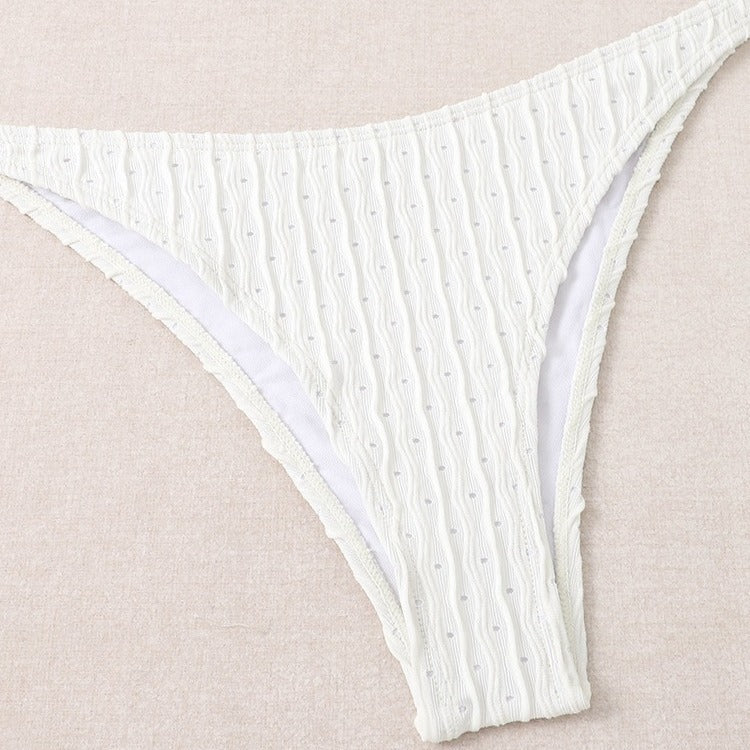 Damen Triangel-Bikini mit modischem Wickelrock und eleganten Details Drune